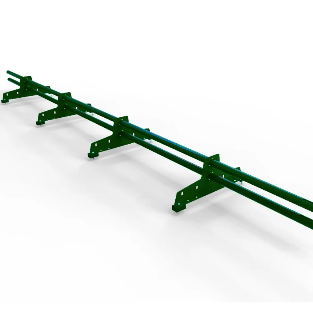 Снегозадержатель NewLine D25 3 м, 4 опоры, RAL 6005
