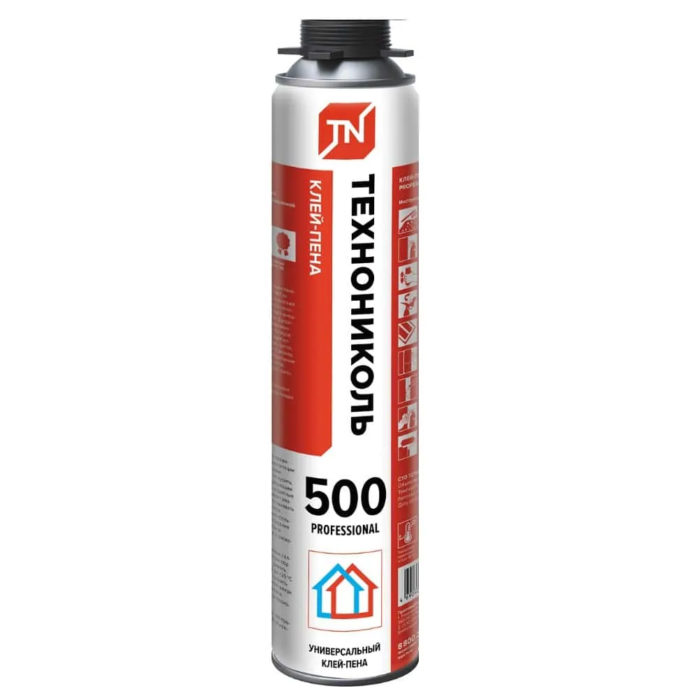Клей-пена ТЕХНОНИКОЛЬ 500 PROFESSIONAL 1000 мл